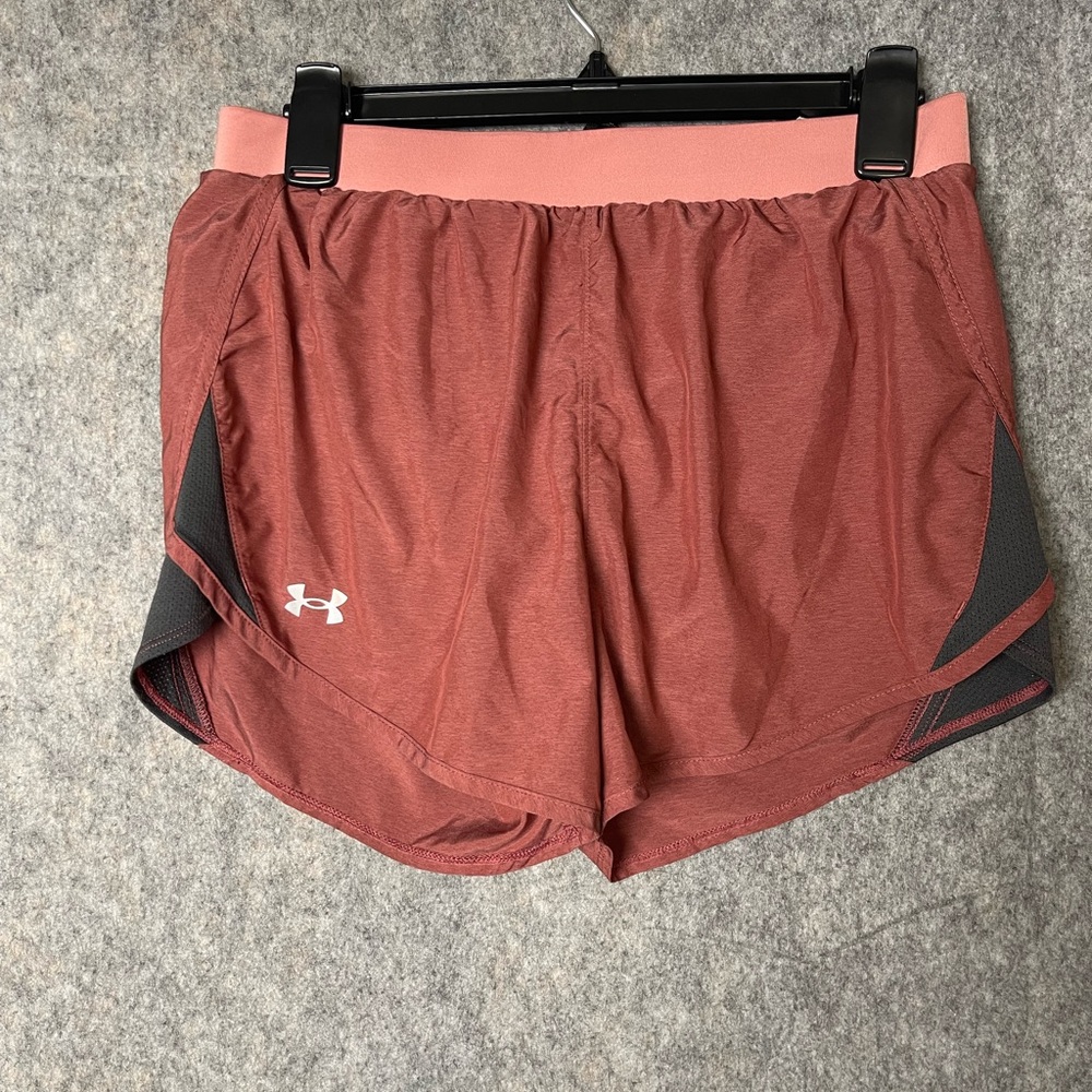 Under Armour Women's Coral Athletic Shorts slightly used no tags